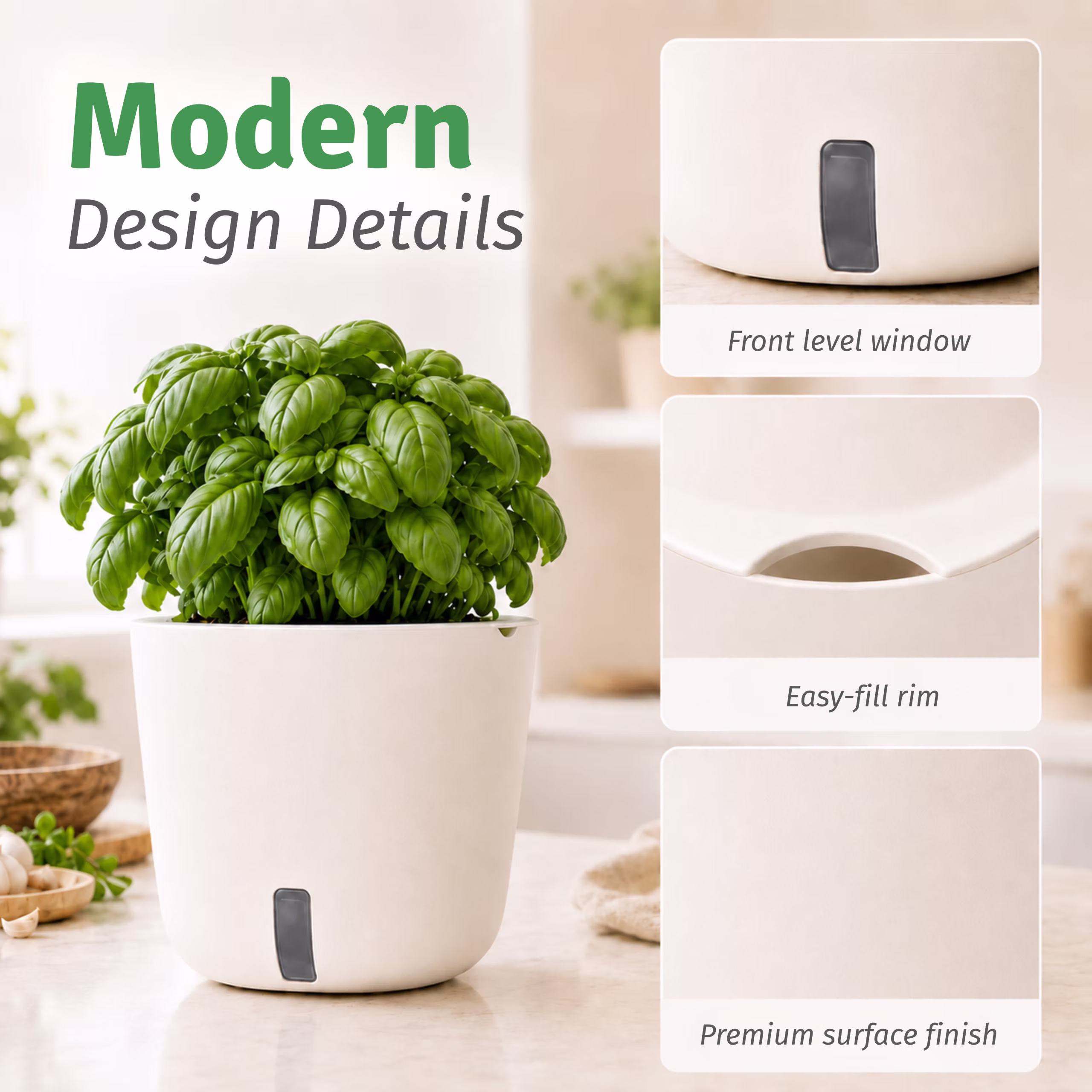 Smart Garden Aurelia Pro modern design