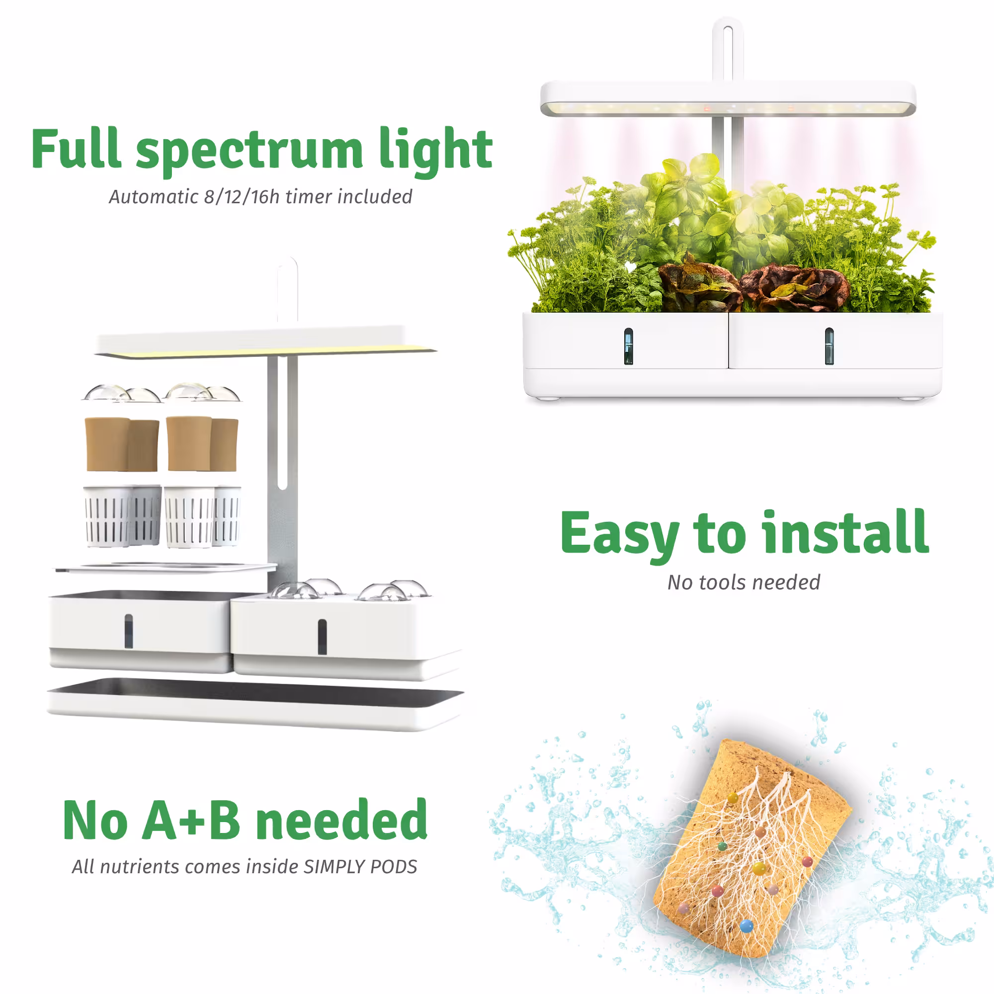 Simply Smart Garden product specs 2